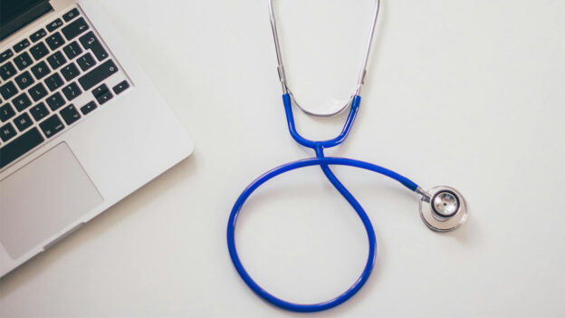 Blue and Gray Stethoscope