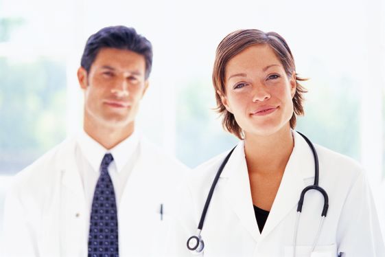 Male and Female Physician